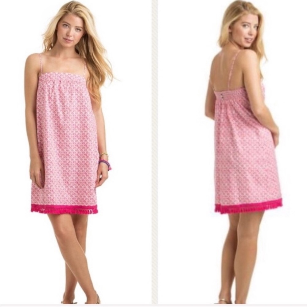 Vineyard Vines • Tiny Leaves Swing Coverup Dress - XXS